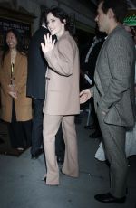 RACHEL BROSNAHAN Arrives at Suffs the Musical Opening Night at Music Box Theatre in New York 014/18/2024