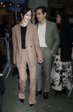 RACHEL BROSNAHAN Arrives at Suffs the Musical Opening Night at Music Box Theatre in New York 014/18/2024