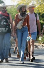 RACHEL LEVIS Arrives at Stagecoach Festival in Indio 04/26/2024