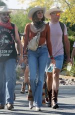 RACHEL LEVIS Arrives at Stagecoach Festival in Indio 04/26/2024