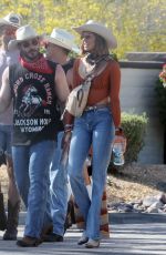RACHEL LEVIS Arrives at Stagecoach Festival in Indio 04/26/2024