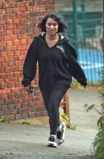 RAYE Out Jogging in London 03/29/2024
