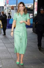 REBECCA JARVIS Arrives at Good Morning America in New York 04/09/2024
