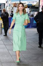 REBECCA JARVIS Arrives at Good Morning America in New York 04/09/2024