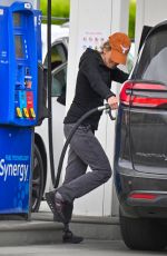 RENEE ZELLWEGER at a Gas Station in Los Angeles 04/13/2024