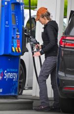 RENEE ZELLWEGER at a Gas Station in Los Angeles 04/13/2024