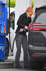 RENEE ZELLWEGER at a Gas Station in Los Angeles 04/13/2024