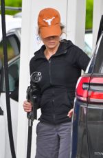 RENEE ZELLWEGER at a Gas Station in Los Angeles 04/13/2024