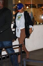 RIHANNA and ASAP Rocky on a Date Night at Color Me Mine in Beverly Hills 04/07/2024