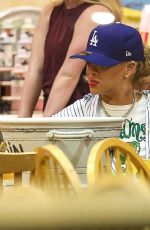 RIHANNA and ASAP Rocky on a Date Night at Color Me Mine in Beverly Hills 04/07/2024