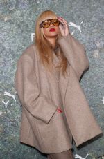 RIHANNA at FENTY x PUMA Creeper Phatty Earth Tone Launch Party in London 04/17/2024