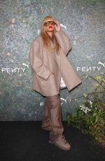 RIHANNA at FENTY x PUMA Creeper Phatty Earth Tone Launch Party in London 04/17/2024