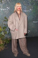 RIHANNA at FENTY x PUMA Creeper Phatty Earth Tone Launch Party in London 04/17/2024