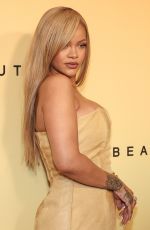 RIHANNA at Rihanna x Fenty Beauty Launch Event in Los Angeles 04/26/2024