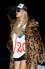 RIHANNA Leaves an Event in Hollywood 04/20/2024