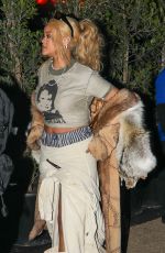 RIHANNA Night Out at Coachella Valley Music and Arts Festival in Indio 04/14/2024