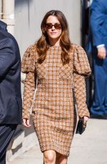 RILEY KEOUGH Arrives at Jimmy Kimmel Live in Los Angeles 04/15/2024
