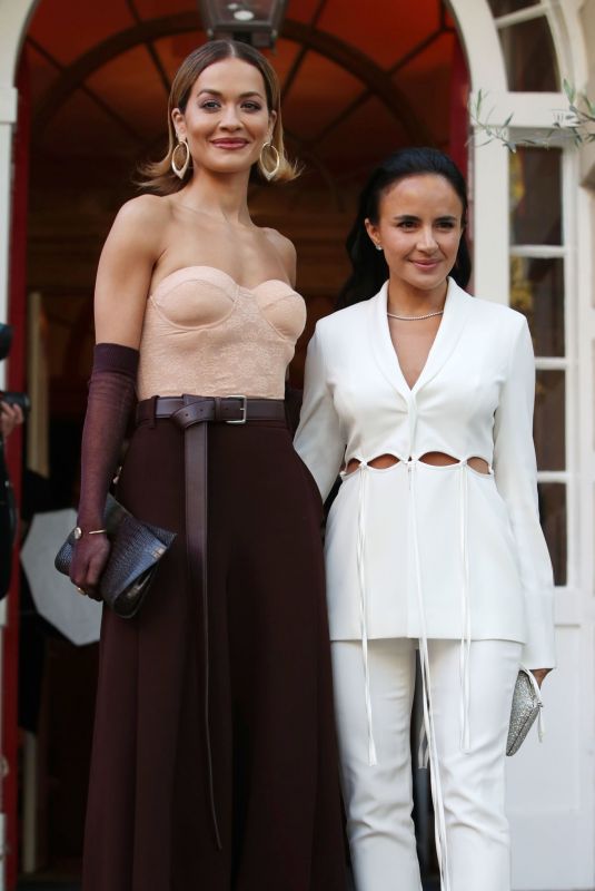 RITA ORA and ANNA LAHEY Arrives at TYPEBEA Launch in London 04/29/2024