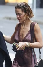 RITA ORA Out for Dinner in Sydney 03/29/2024