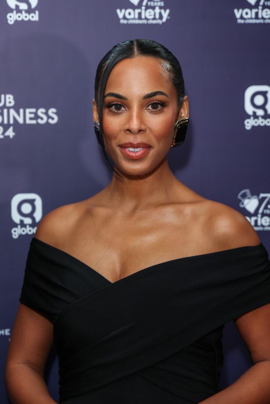 ROCHELLE HUMES at Variety Club Showbusiness Awards 2024 in London 04/28/2024