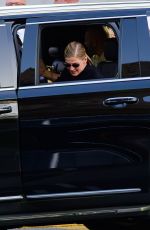 ROSAMUND PIKE Arrives at Dior Fashion Show in New York 04/15/2024