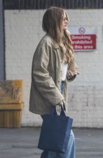 ROSIE HUNTINGTON-WHITELEY Leaves an Office Building in London 04/27/2024
