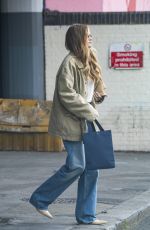 ROSIE HUNTINGTON-WHITELEY Leaves an Office Building in London 04/27/2024