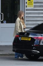 ROSIE HUNTINGTON-WHITELEY Leaves an Office Building in London 04/27/2024