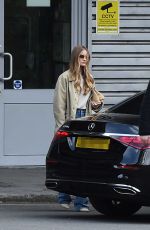 ROSIE HUNTINGTON-WHITELEY Leaves an Office Building in London 04/27/2024