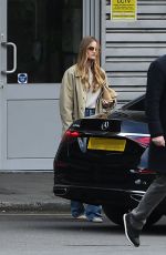 ROSIE HUNTINGTON-WHITELEY Leaves an Office Building in London 04/27/2024