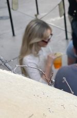 SABRINA CARPENTER at Disney California Adventure in Anaheim 04/18/2024