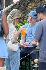 SABRINA CARPENTER at Disney California Adventure in Anaheim 04/18/2024