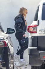 SABRINA CARPENTER Heading to an Office Building in Los Angeles 04/05/2024