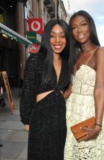 SABRINA WASHINGTON and CLAUDIA-LIZA VANDERPUIJE Arrives at With All Our Hearts Gala Night in London 04/09/2024