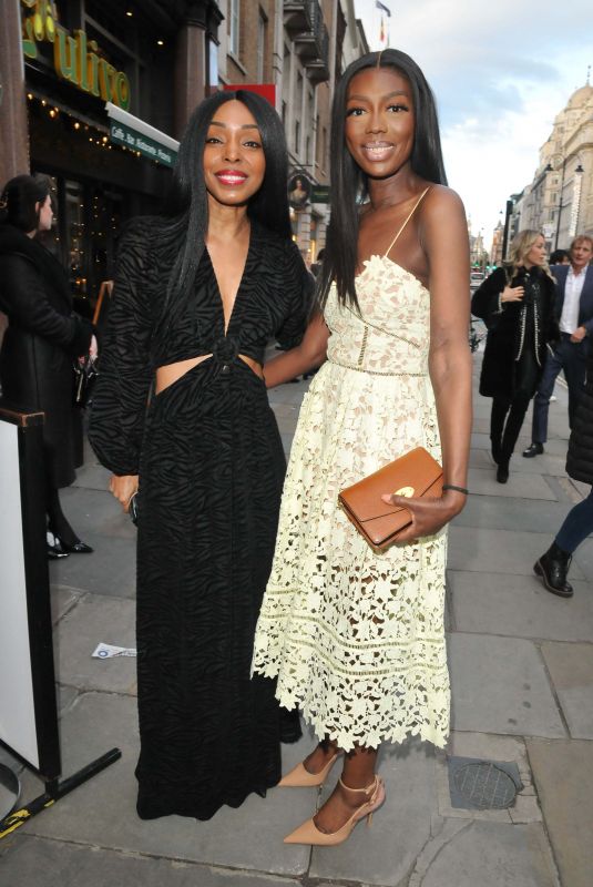 SABRINA WASHINGTON and CLAUDIA-LIZA VANDERPUIJE Arrives at With All Our Hearts Gala Night in London 04/09/2024