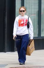 SADIE SINK Out and About in New York 04/10/2024