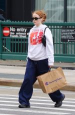 SADIE SINK Out and About in New York 04/10/2024
