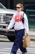 SADIE SINK Out and About in New York 04/10/2024
