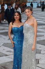 SALMA HAYEK, MATHILDE PINAULT and François-Henri Pinault Out in Venice 04/17/204