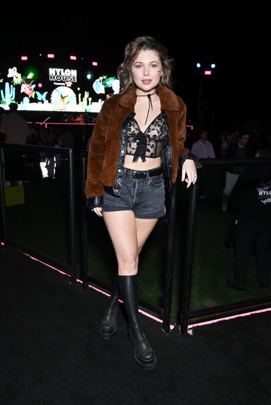 SAMMI HANRATTY at Nylon House Event at Coachella Music and Arts Festival 04/12/2024