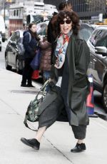 SANDRA OH Arrives at Late Show with Stephen Colbert in New York 04/18/2024