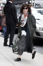 SANDRA OH Arrives at Late Show with Stephen Colbert in New York 04/18/2024