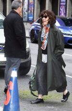 SANDRA OH Arrives at Late Show with Stephen Colbert in New York 04/18/2024