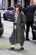 SANDRA OH Arrives at Late Show with Stephen Colbert in New York 04/18/2024