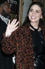 SARA BAREILLES Arrives at Suffs the Musical Opening Night at Music Box Theatre in New York 014/18/2024