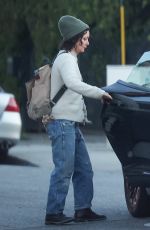 SARA GILBERT Out and About in Beverly Hills 04/18/2024