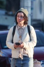 SARA GILBERT Out and About in Beverly Hills 04/18/2024