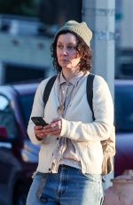 SARA GILBERT Out and About in Beverly Hills 04/18/2024