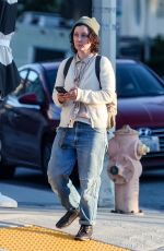 SARA GILBERT Out and About in Beverly Hills 04/18/2024