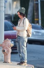 SARA GILBERT Out and About in Beverly Hills 04/18/2024